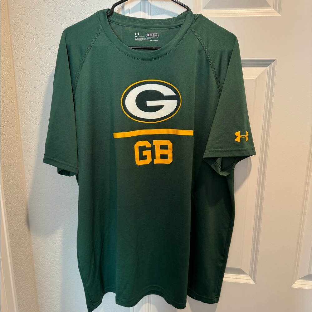 Under Armour Green Bay Packers Combine Heat Gear Shirt
